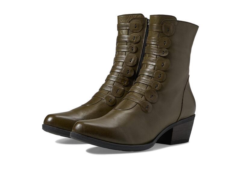 スプリングステップ レディース シューズ ブーツ・レインブーツ Spring Step Garibaldi Olive Green グリーン