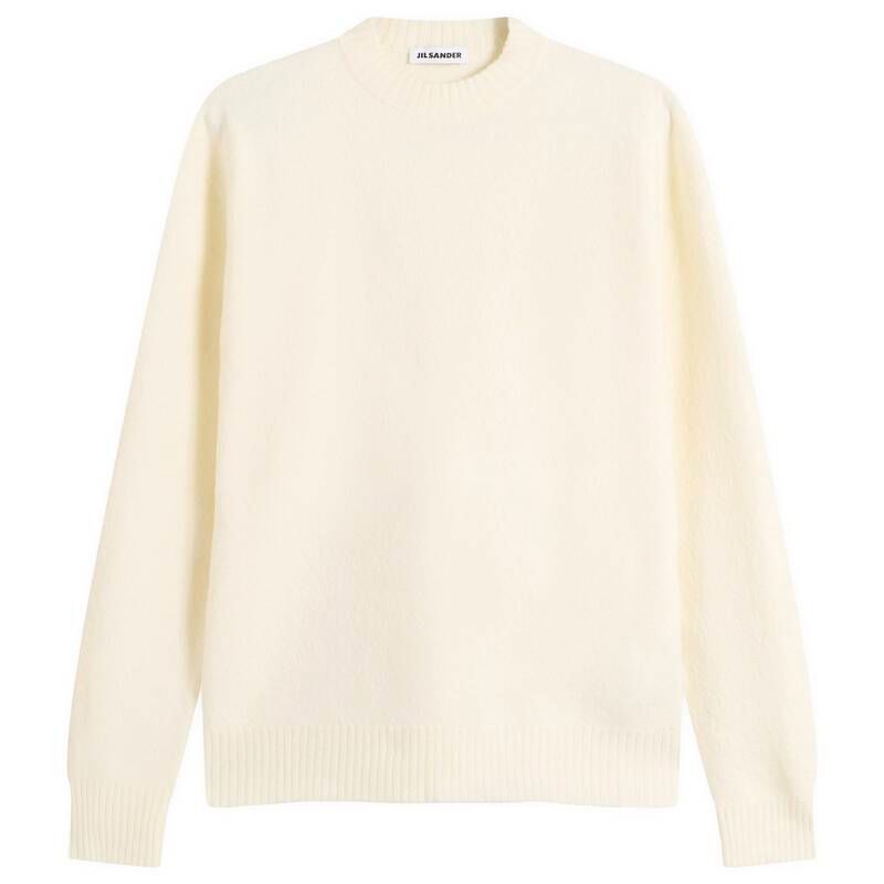 ジル・サンダー メンズ アウター ニット・セーター ウール Jil Sander Boiled Wool Jumper Cloud