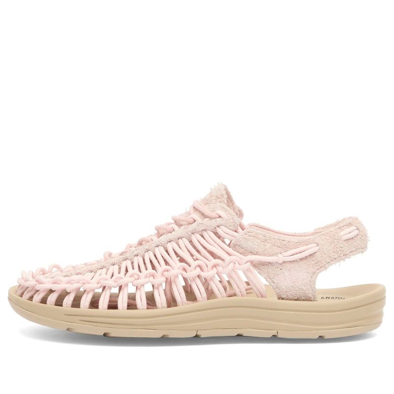 キーン レディース シューズ サンダル レザー Keen Uneek Leather Pale Lilac Plaza Taupe ライラック