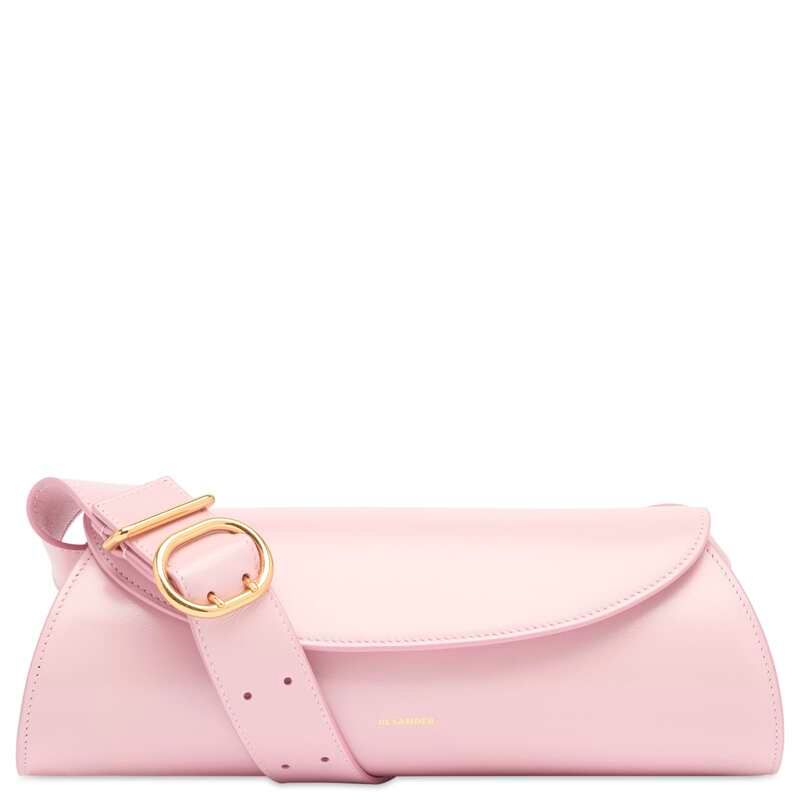 ジル・サンダー レディース バッグ レザー Jil Sander Cannolo SM Leather Shoulder Bag Candy Pink ピンク 197,400円