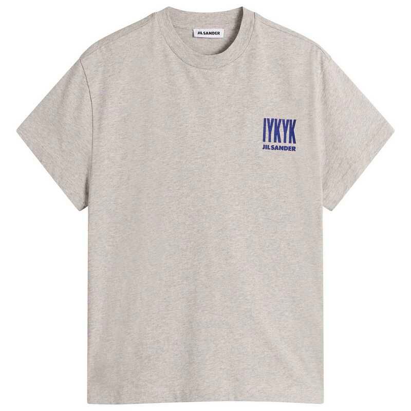 ジル・サンダー レディース トップス Tシャツ Jil Sander TShirt Pale Grey グレー