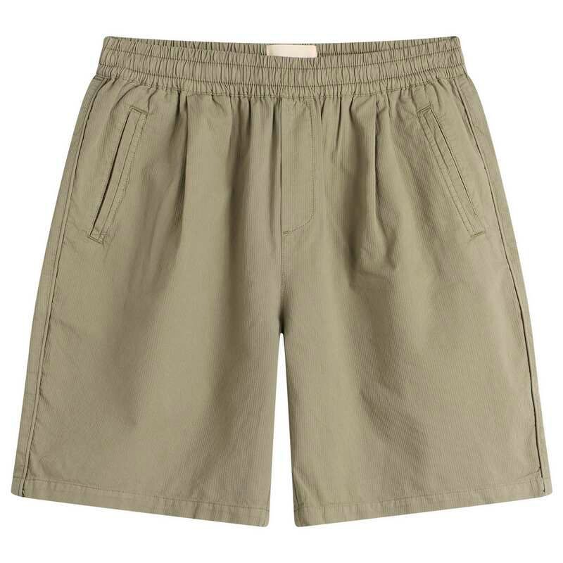 フォーク メンズ ボトムス ハーフパンツ・ショーツ ショートパンツ Folk Relaxed Assembly Shorts Light Sage Mini Stripe セージ