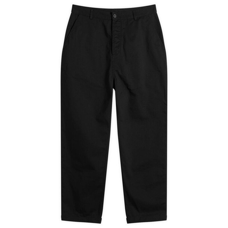 ユニバーサルワークス メンズ ボトムス カジュアルパンツ Universal Works Military Chino Black ブラック