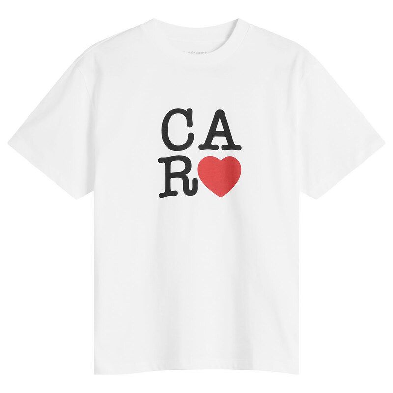 カーハート レディース トップス Tシャツ Carhartt WIP I HarttShirt White ホワイト