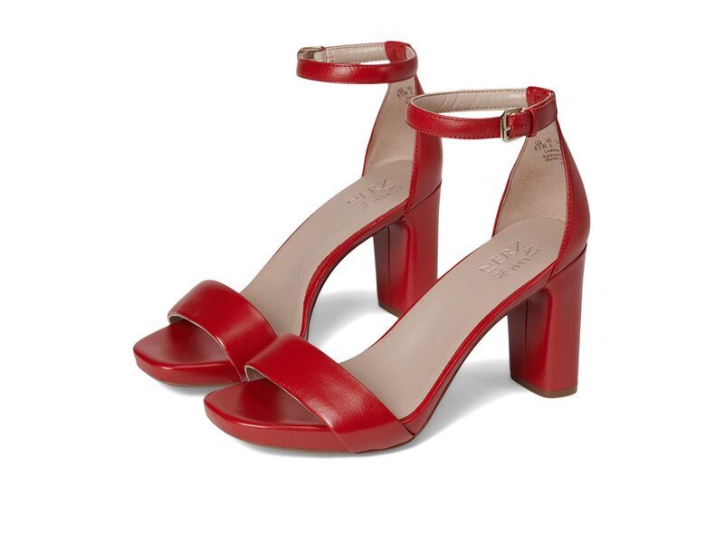 ナチュライザー レディース シューズ サンダル Naturalizer Joy Red Leather レッド