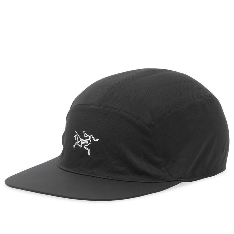 アークテリクス メンズ アクセサリー 帽子 キャップ Arcteryx Arcteryx Aerios 5 Panel Cap Black Arctic Silk ブラック