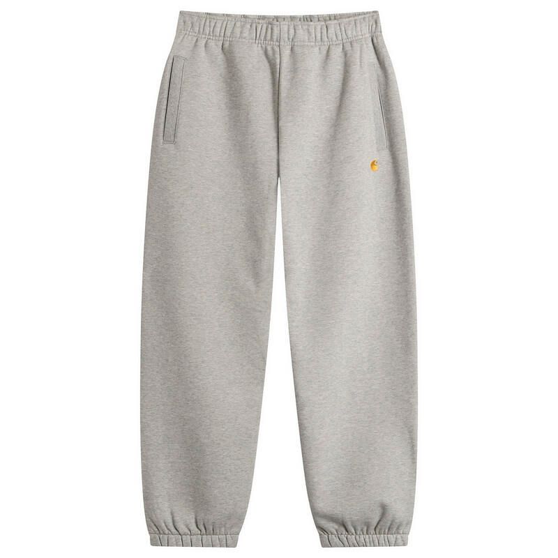 カーハート メンズ ボトムス カジュアルパンツ Carhartt WIP Chase Sweat Pant Grey Heather Gold グレー