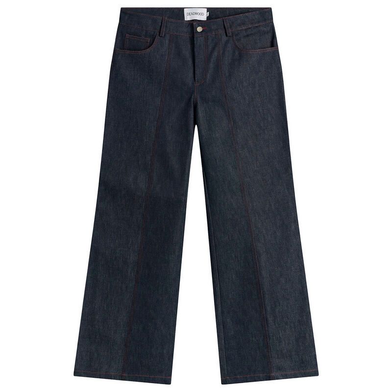 デッドウッド メンズ ボトムス デニムパンツ コットン ジーンズ Deadwood Progress Organicotton Jeans Raw Indigo インディゴ