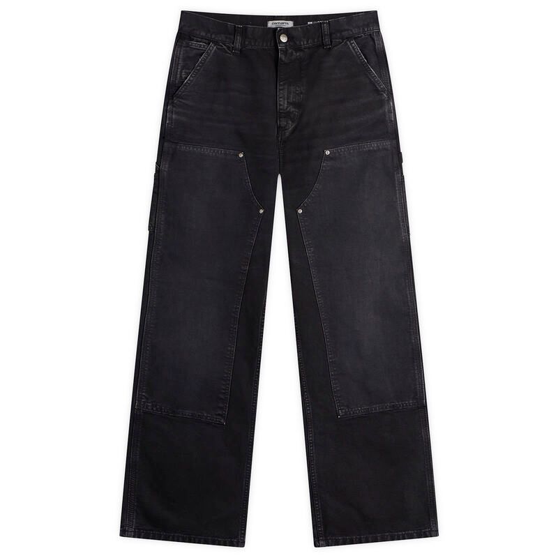 カーハート レディース ボトムス カジュアルパンツ Carhartt WIP Brandon Double Knee Pant Black ブラック