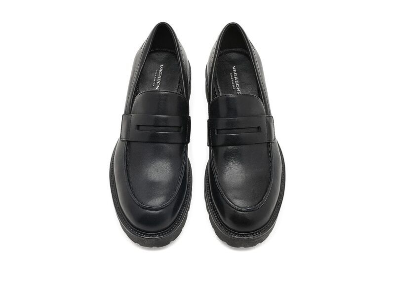 ヴァガボンド レディース シューズ スリッポン・ローファー レザー Vagabond Shoemakers Kenova Leather Penny Loafers Black 1 ブラック