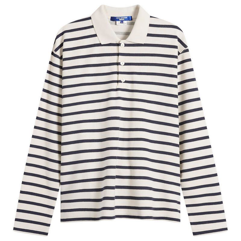 ジュンヤ ワタナベ メンズ トップス シャツ ジャージー Junya Watanabe MAN Long Sleeve Jersey NtrlNavy ネイビー