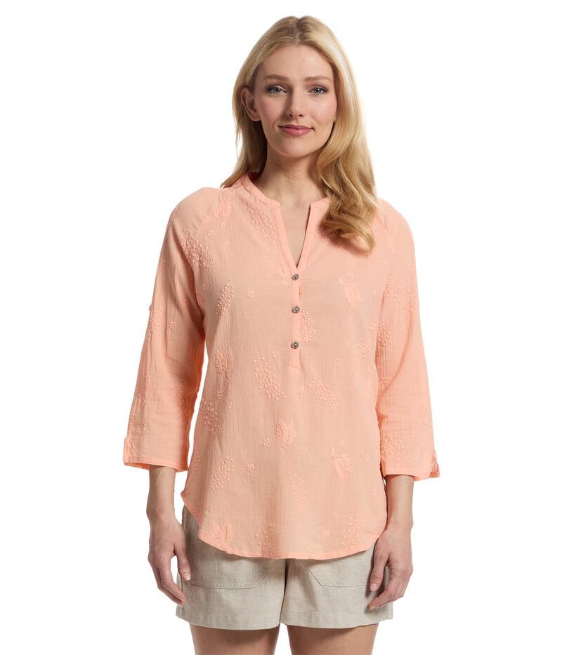 ロイヤルロビンズ レディース トップス シャツ Royal Robbins Oasis Tunic II 34 Sleeve Pacific Sunset