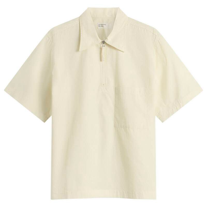 ユニバーサルワークス メンズ トップス シャツ Universal Works Broadcloth Ewan Shirt Ecru エクリュ
