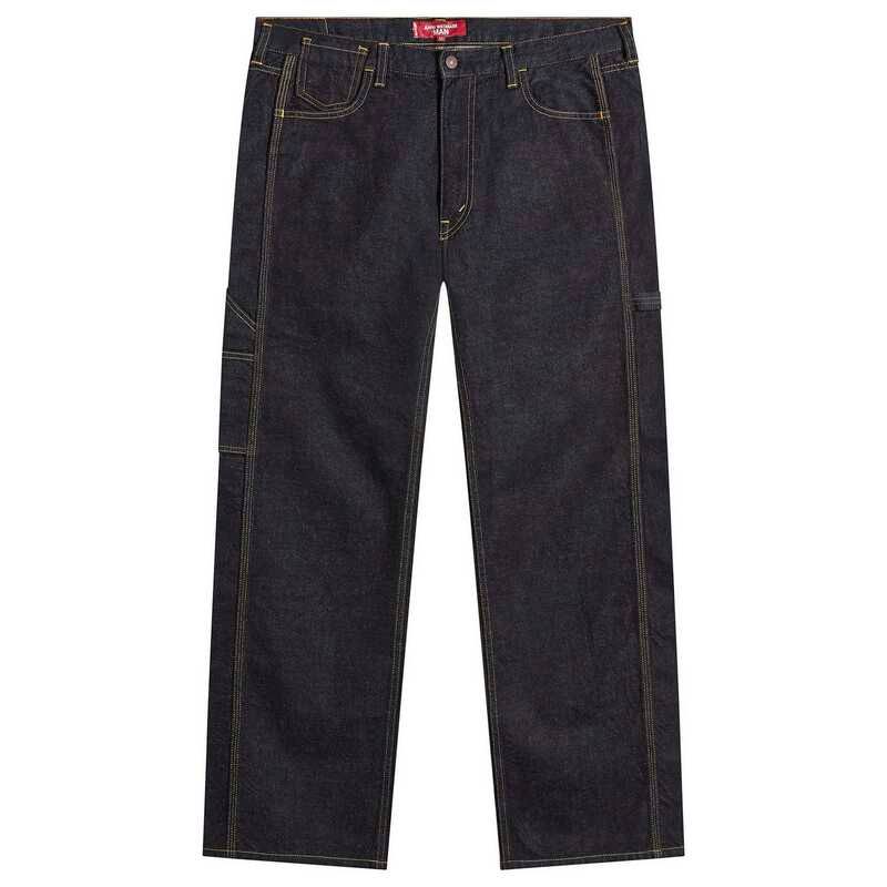 ジュンヤ ワタナベ メンズ ボトムス デニムパンツ ジーンズ Junya Watanabe MAN Washed Levis Name Jeans Indigo インディゴ