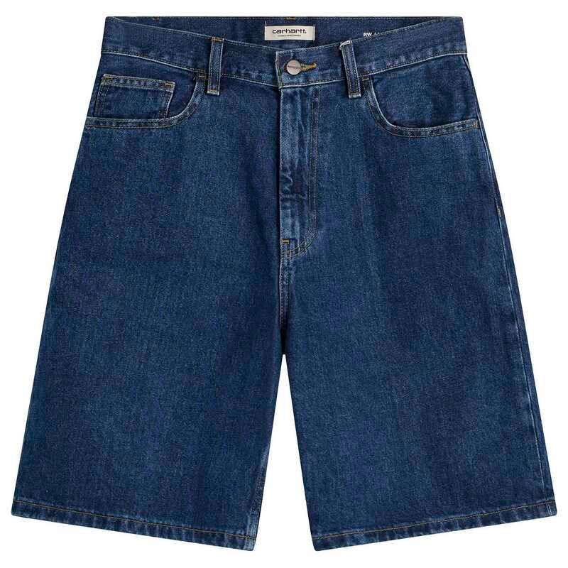 カーハート レディース ボトムス ハーフパンツ・ショーツ Carhartt WIP Brandon Short Blue Stone Wash ブルー
