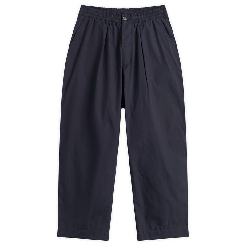 ユニバーサルワークス メンズ ボトムス カジュアルパンツ オックスフォード Universal Works Broadcloth Oxford Pant Navy ネイビー