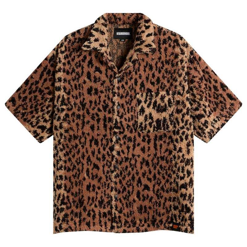 ネイバーフッド メンズ トップス シャツ パイル Neighborhood x Hippopotamus Terry Cloth Shirt Leopard アニマル