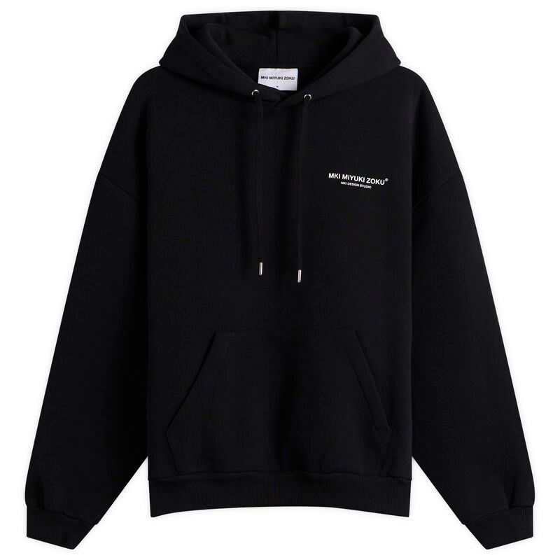 エムケーアイ メンズ アウター パーカー・スウェット MKI Design Studio Hoodie Black ブラック