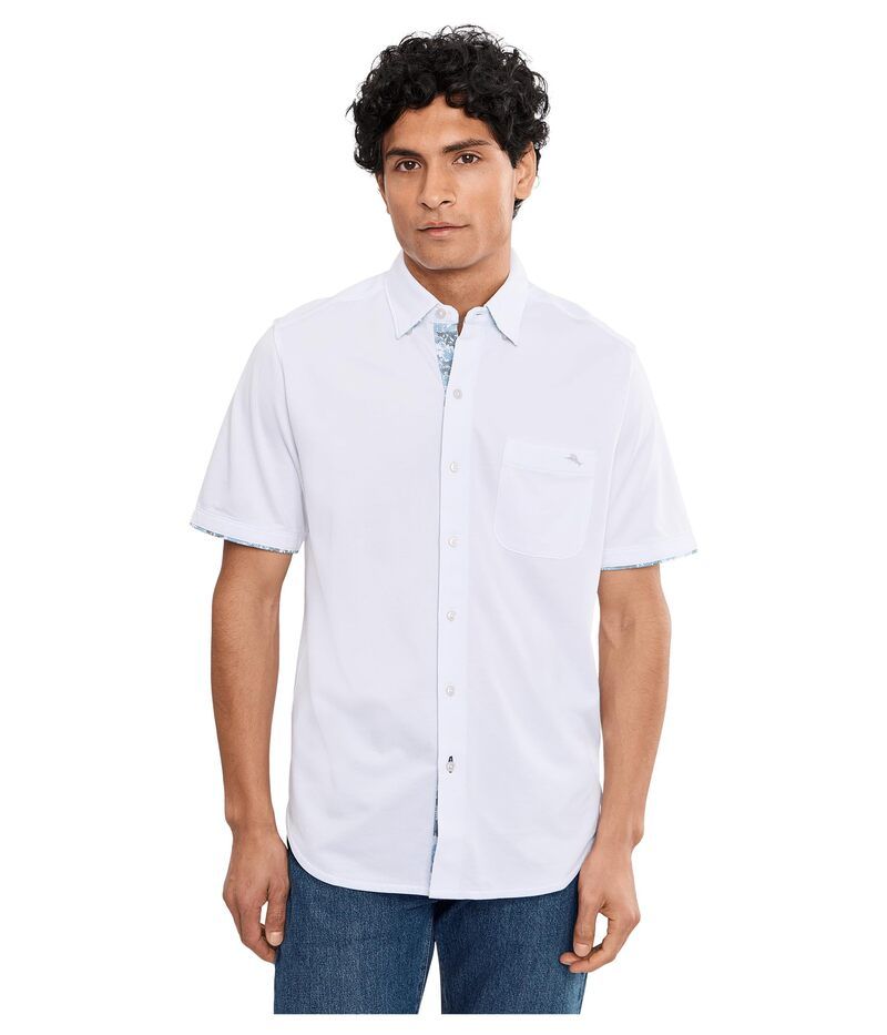 トッミーバハマ メンズ トップス シャツ Tommy Bahama San Lucio Valega Happy Hour SS White ホワイト