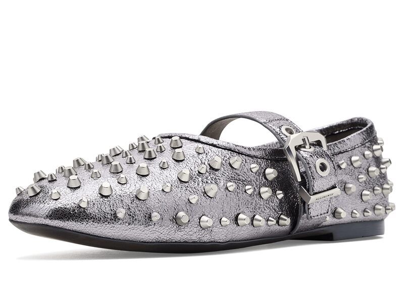 オールセインツ レディース シューズ サンダル AllSaintsabine Stud Shoes Gunmetal Grey グレー
