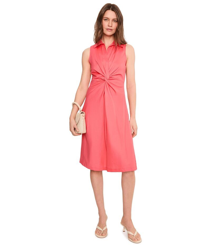 カルバンクライン レディース トップス ワンピース コットン Calvin Klein Collared Twist Front Cotton Dress Porcelain Rose カルバンクライン レディース トップス ワンピース コットン Calvin Klein Collared Twist Front Cotton Dress Porcelain Rose