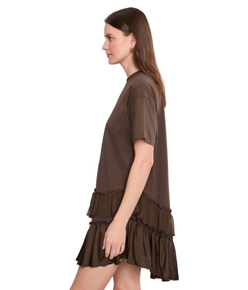 オールセインツ レディース トップス ワンピース AllSaints Feyre Dress Bitter Brown ブラウン オールセインツ レディース トップス ワンピース AllSaints Feyre Dress Bitter Brown ブラウン