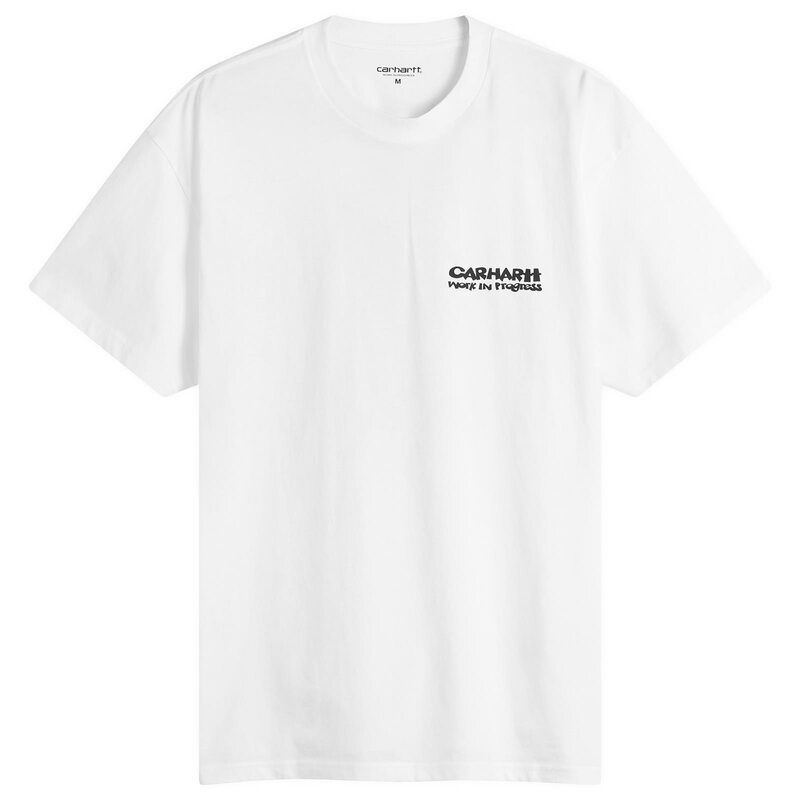 カーハート メンズ トップス Tシャツ Carhartt WIP CubistShirt White ホワイト