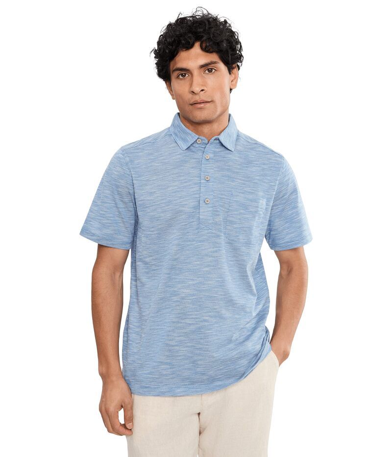 トッミーバハマ メンズ トップス シャツ Tommy Bahama San Lucio TidesS Polo Blue Surf ブルー