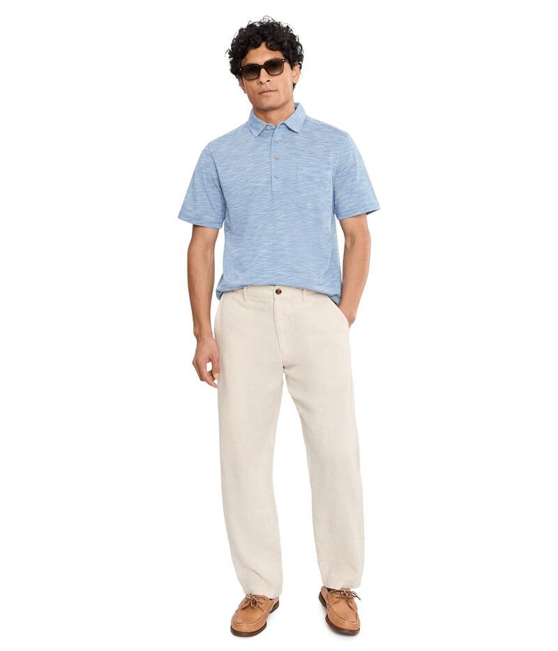 トッミーバハマ メンズ トップス シャツ Tommy Bahama San Lucio TidesS Polo Blue Surf ブルー