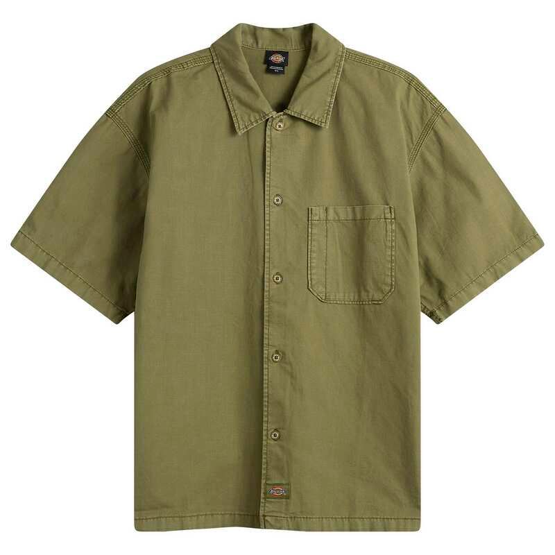 ディッキーズ メンズ トップス シャツ Dickies Vernal Work Shirt Cypress