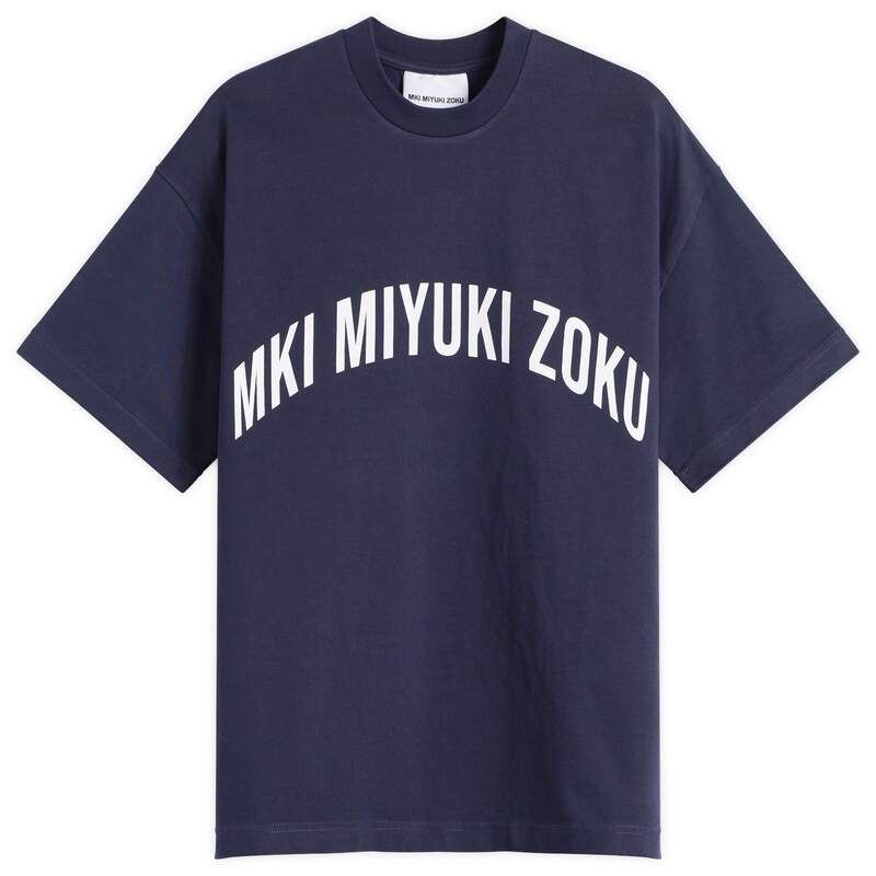 エムケーアイ レディース トップス Tシャツ MKI Arch TShirt Presented by END Navy ネイビー