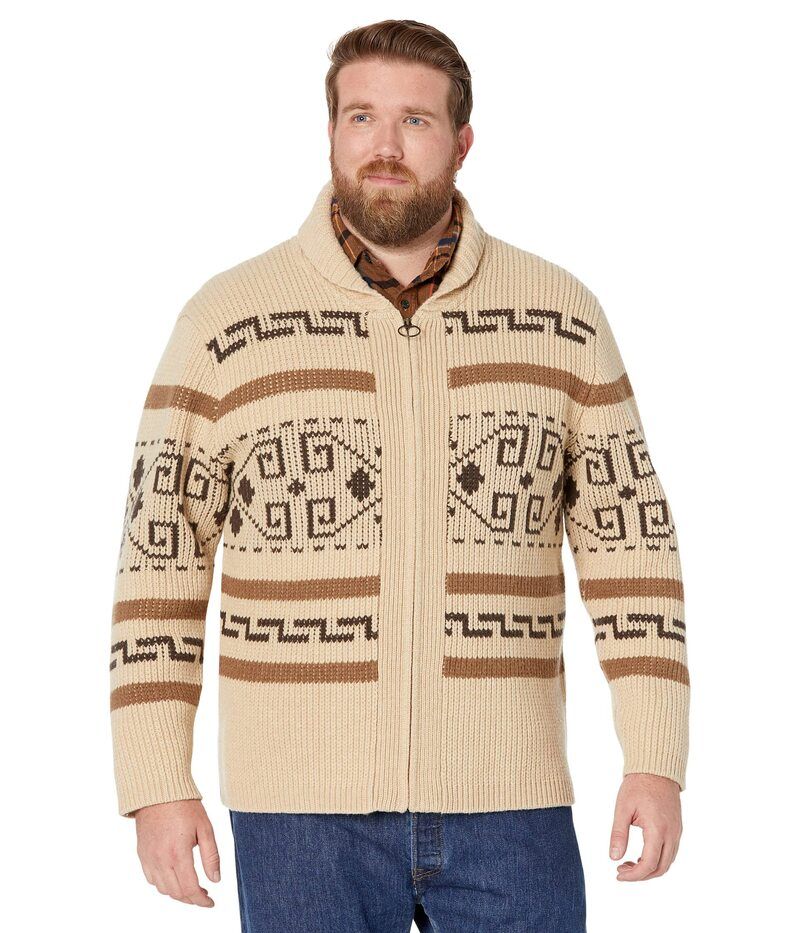 ペンドルトン メンズ アウター ニット・セーター Pendleton Original Westerley Sweater TanBrown ブラウン