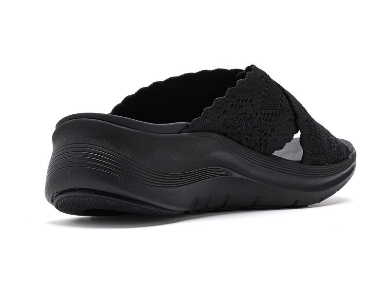 スケッチャーズ レディース シューズ サンダル SKECHERS Arch Fit 20 Sandal Still The One BlackBlack ブラック