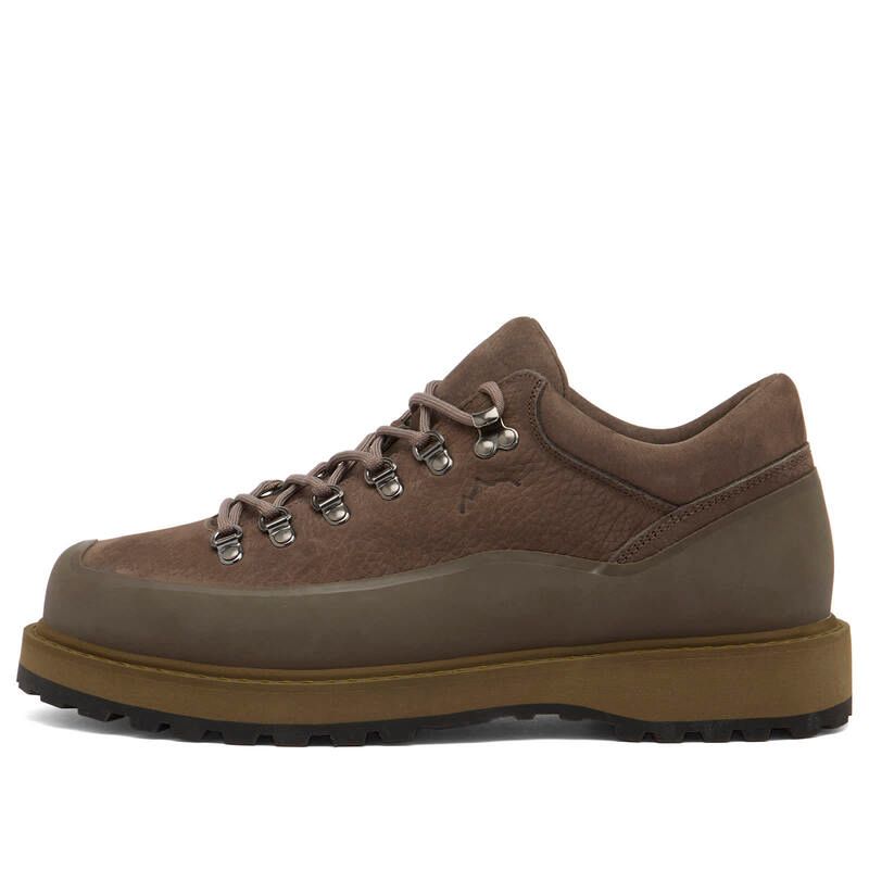 ディエム メンズ シューズ スニーカー Diemme Cornaro Gomma Low Hiking Shoe Smog Leather