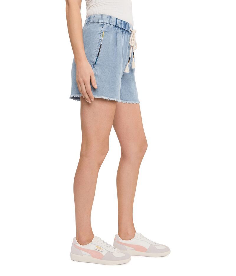 スピリチュアルギャングスタ レディース ボトムス ハーフパンツ・ショーツ ショートパンツ Spiritual Gangster Meadow Chambray Shortsunbleached ChambrayMulti マルチカラー