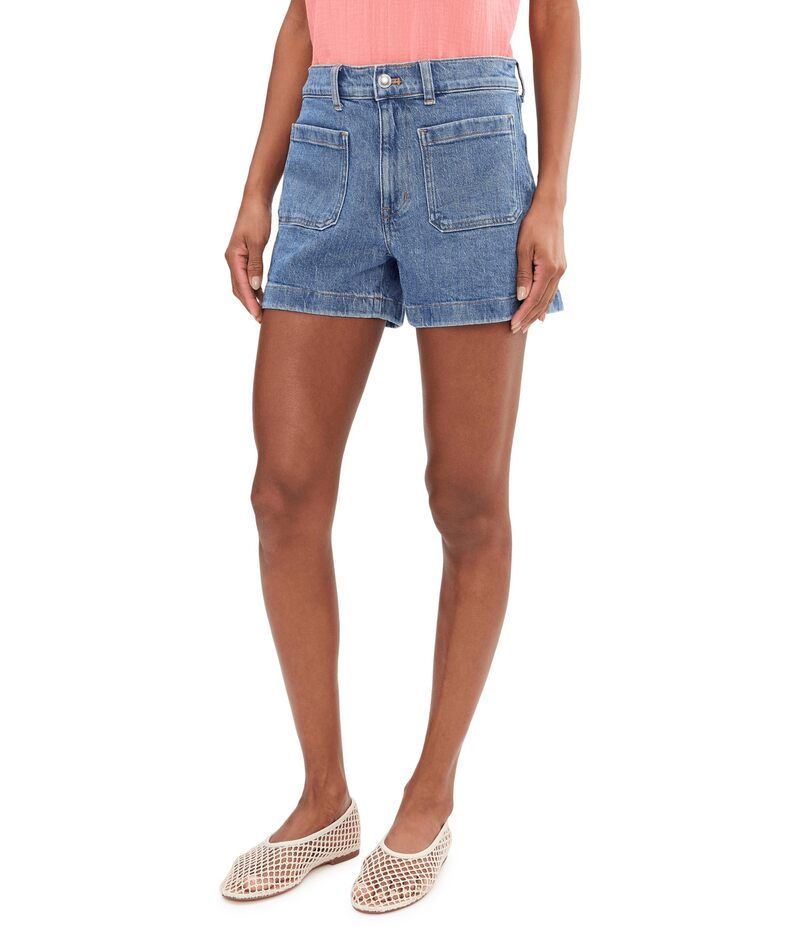 メイドウェル レディース ボトムス ハーフパンツ・ショーツ デニム Madewell Themmy Denim Short in Midvale Wash Midvale Wash デニム