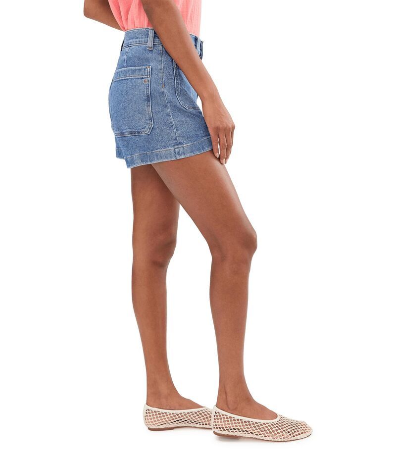 メイドウェル レディース ボトムス ハーフパンツ・ショーツ デニム Madewell Themmy Denim Short in Midvale Wash Midvale Wash デニム