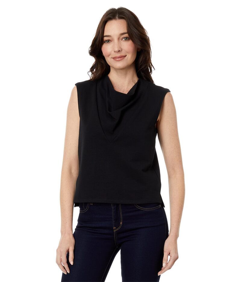 ニックプラスゾーイ レディース トップス シャツ プチ NICZOE Petite Cascade Top Black Onyx ブラック 8,386円