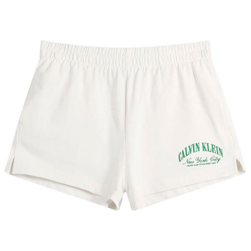 カルバンクライン レディース ボトムス ハーフパンツ・ショーツ コットン ロゴ Calvin Klein Logo Cotton Jerset Shortofu