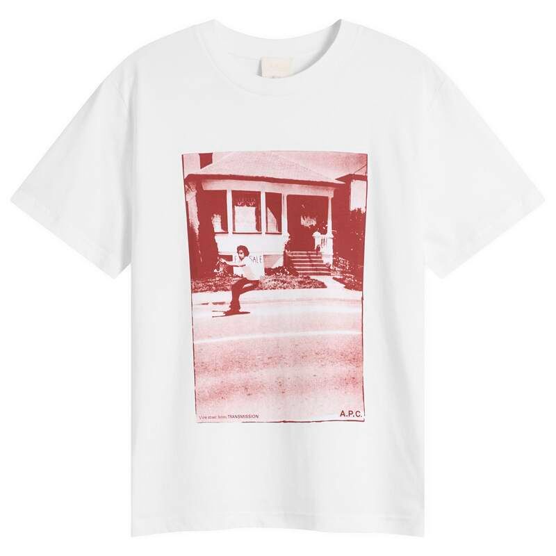 アーペーセー メンズ トップス Tシャツ APC Cali TShirt Brown ブラウン