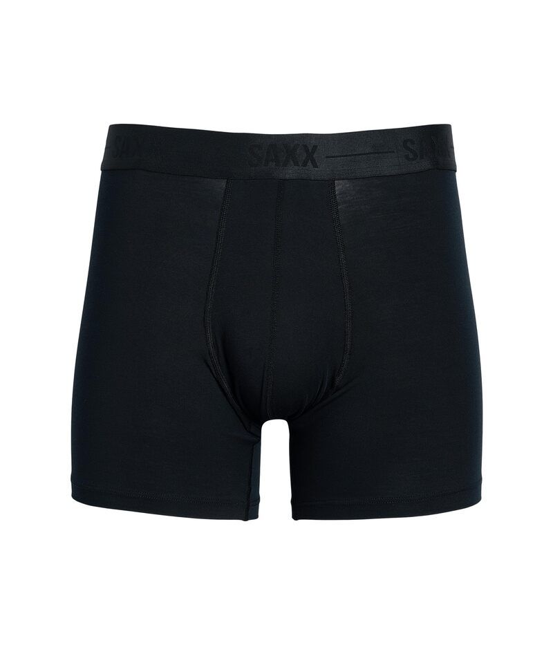 サックスアンダーウェアー メンズ ボクサーパンツ SAXX UNDERWEAR Smooth Luxe Micro Modal Boxer Brief Black ブラック