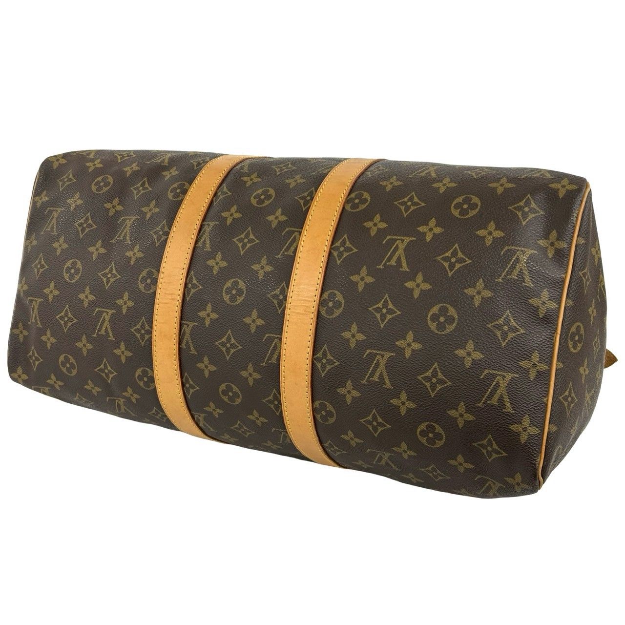 極 美品 鍵付き LOUIS VUITTON ルイヴィトン キーポル 45 モノグラム 