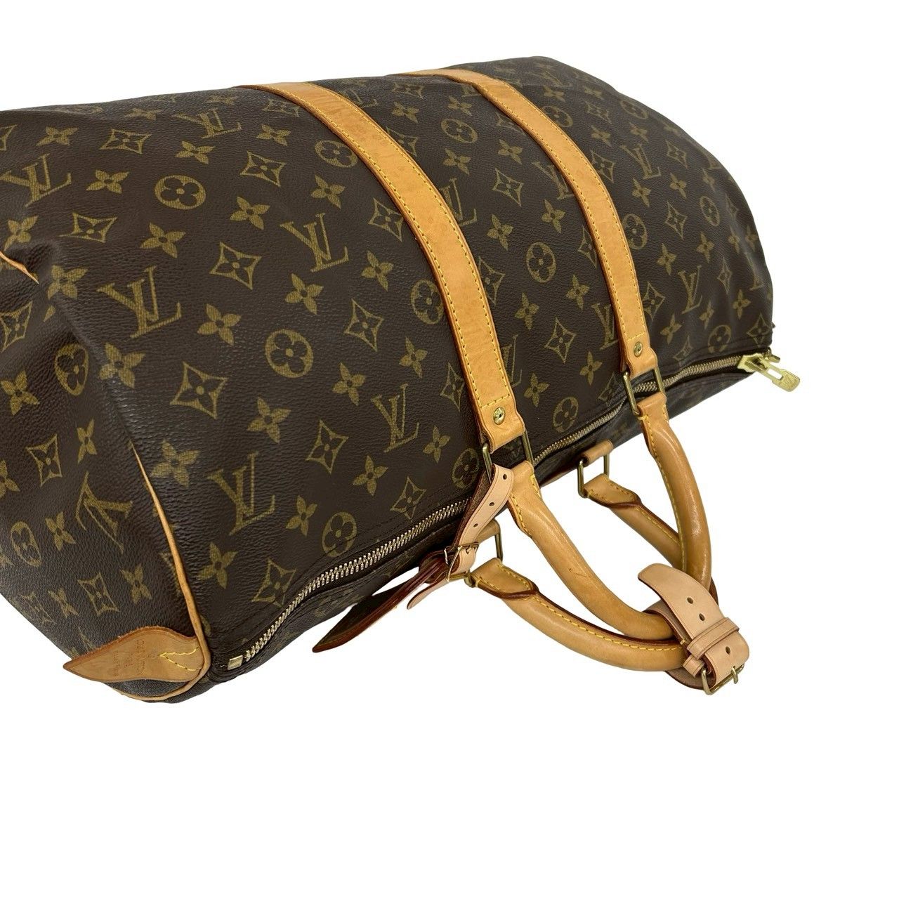 極 美品 鍵付き LOUIS VUITTON ルイヴィトン キーポル 45 モノグラム 
