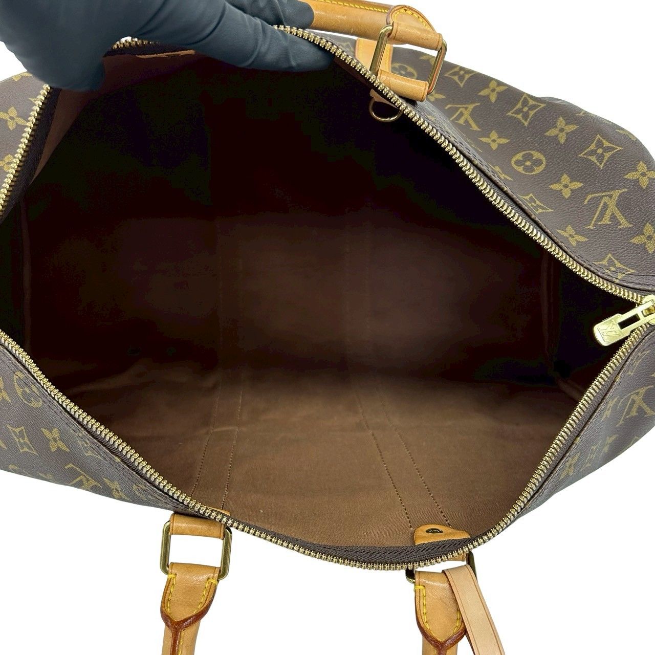 極 美品 鍵付き LOUIS VUITTON ルイヴィトン キーポル 45 モノグラム 