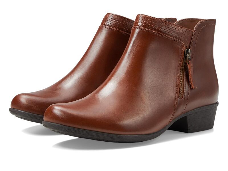 ロックポート レディース シューズ ブーツ・レインブーツ Rockport Carly Bootie Tan Leather タン