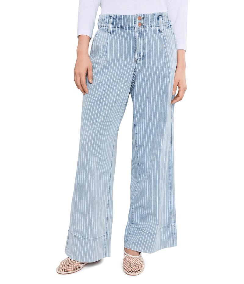 エヌワイディージェイ レディース ボトムス デニムパンツ ジーンズ NYDJ Simone Jeans Azure Stripe ストライプ