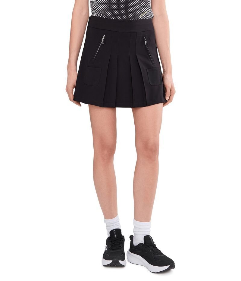 ジャイミーサドック レディース ボトムスカート A ライン Jamie Sadock 16 ALine Skort Wide Pockets Black ブラック