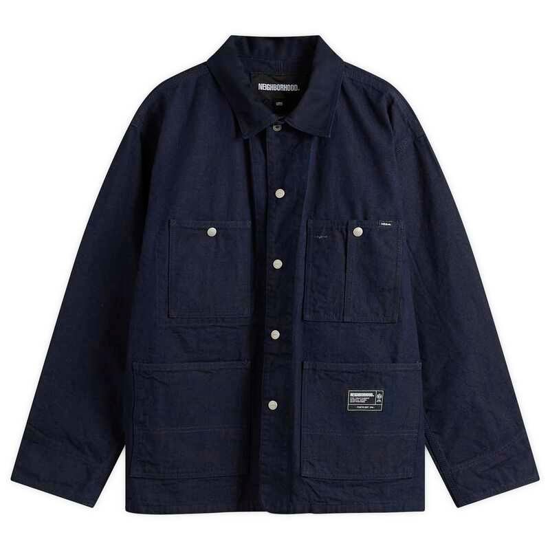 ネイバーフッド メンズ アウター ジャケット・ブルゾン オーバーオール Neighborhood OX COVERALL JACKET Indigo インディゴ