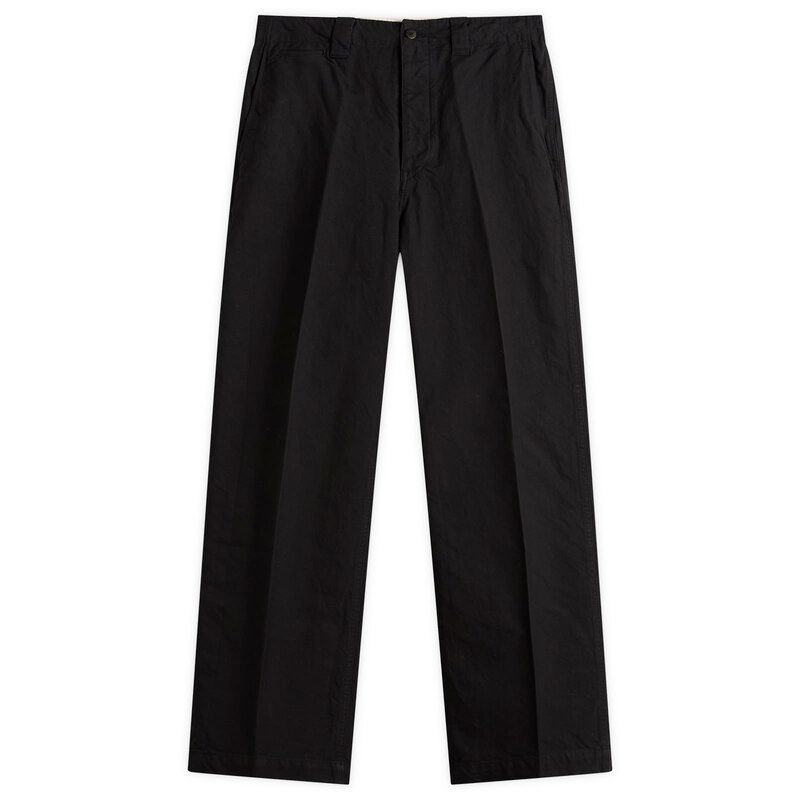 ビズビム メンズ ボトムス カジュアルパンツ Visvim Saga Chino Black ブラック