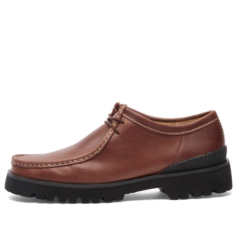 クラークス メンズ シューズ スリッポン・ローファー Clarks Originals Walla Yukoner Shoes Brown Leather ブラウン
